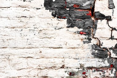 Doku, tuğla, duvar, arka plan olarak kullanılabilir. Çizik ve çatlaklarla tuğla dokusu