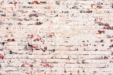 Doku, tuğla, duvar, arka plan olarak kullanılabilir. Çizik ve çatlaklarla tuğla dokusu