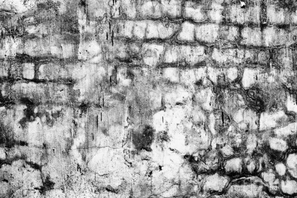 Texture Brick Wall Can Used Background Brick Texture Scratches Cracks — Stock Photo, Image