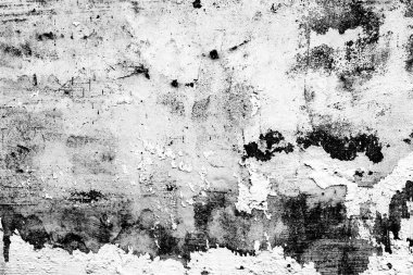 Doku, duvar, beton, arka plan olarak kullanılabilir. Çizik ve çatlaklarla dolu bir duvar parçası.