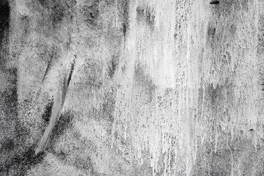 Doku, duvar, beton, arka plan olarak kullanılabilir. Çizik ve çatlaklarla dolu bir duvar parçası.