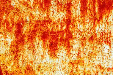 Arkaplan olarak kullanılabilecek çizik ve çatlaklarla metal doku