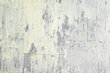 Doku, duvar, beton, arka plan olarak kullanılabilir. Çizik ve çatlaklarla dolu bir duvar parçası.