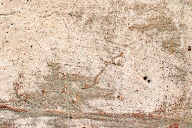 Doku, duvar, beton, arka plan olarak kullanılabilir. Çizik ve çatlaklarla dolu bir duvar parçası.