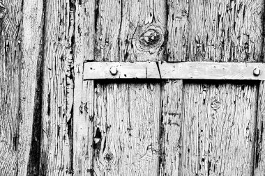 Doku, ahşap, duvar, arka plan olarak kullanılabilir. Çizik ve çatlaklarla ahşap doku