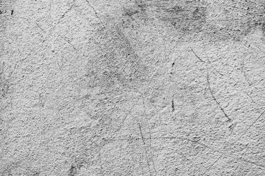 Doku, duvar, beton, arka plan olarak kullanılabilir. Çizik ve çatlaklarla dolu bir duvar parçası.