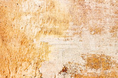 Doku, duvar, beton, arka plan olarak kullanılabilir. Çizik ve çatlaklarla dolu bir duvar parçası.