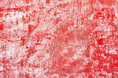 Doku, duvar, beton, arka plan olarak kullanılabilir. Çizik ve çatlaklarla dolu bir duvar parçası.