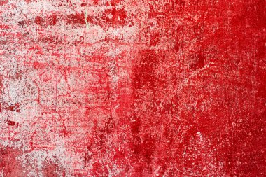 Doku, duvar, beton, arka plan olarak kullanılabilir. Çizik ve çatlaklarla dolu bir duvar parçası.