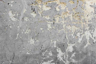 Doku, duvar, beton, arka plan olarak kullanılabilir. Çizik ve çatlaklarla dolu bir duvar parçası.