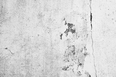 Doku, duvar, beton, arka plan olarak kullanılabilir. Çizik ve çatlaklarla dolu bir duvar parçası.