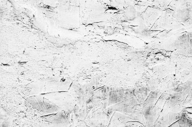 Doku, duvar, beton, arka plan olarak kullanılabilir. Çizik ve çatlaklarla dolu bir duvar parçası.