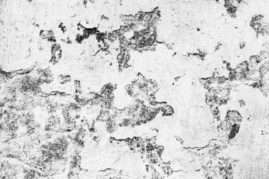 Doku, duvar, beton, arka plan olarak kullanılabilir. Çizik ve çatlaklarla dolu bir duvar parçası.