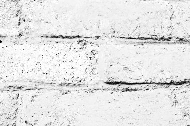 Doku, tuğla, duvar, arka plan olarak kullanılabilir. Çizik ve çatlaklarla tuğla dokusu