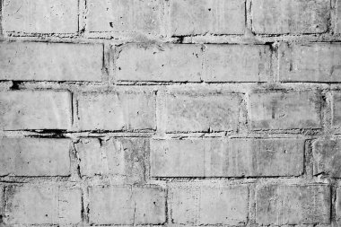 Doku, tuğla, duvar, arka plan olarak kullanılabilir. Çizik ve çatlaklarla tuğla dokusu