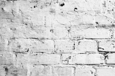 Doku, tuğla, duvar, arka plan olarak kullanılabilir. Çizik ve çatlaklarla tuğla dokusu