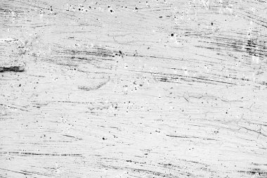 Doku, duvar, beton, arka plan olarak kullanılabilir. Çizik ve çatlaklarla dolu bir duvar parçası.