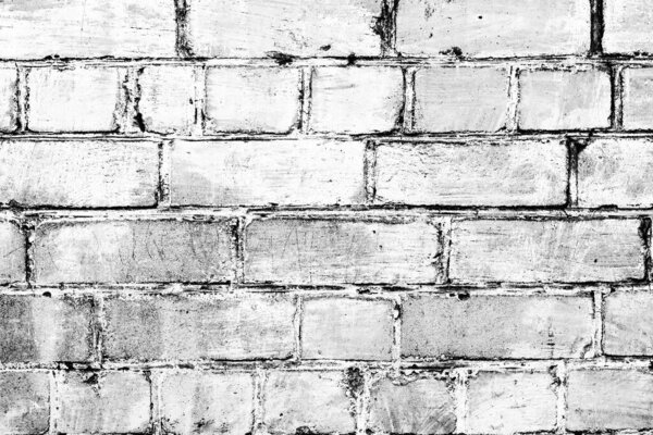 Текстура, кирпич, стена, она может быть использована в качестве фона. Кирпичная текстура с царапинами и трещинами
