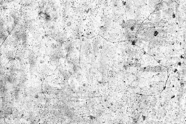 Doku, duvar, beton, arka plan olarak kullanılabilir. Çizik ve çatlaklarla dolu bir duvar parçası.