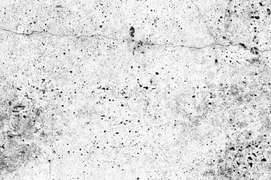 Doku, duvar, beton, arka plan olarak kullanılabilir. Çizik ve çatlaklarla dolu bir duvar parçası.