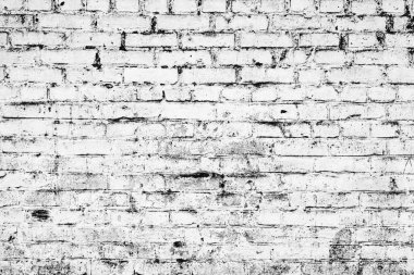 Doku, tuğla, duvar, arka plan olarak kullanılabilir. Çizik ve çatlaklarla tuğla dokusu