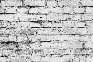 Doku, tuğla, duvar, arka plan olarak kullanılabilir. Çizik ve çatlaklarla tuğla dokusu