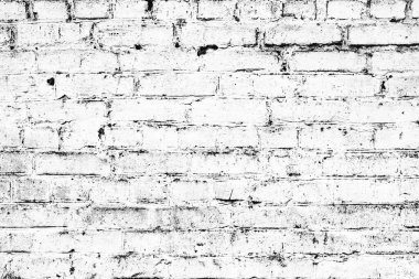 Doku, tuğla, duvar, arka plan olarak kullanılabilir. Çizik ve çatlaklarla tuğla dokusu