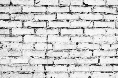 Doku, tuğla, duvar, arka plan olarak kullanılabilir. Çizik ve çatlaklarla tuğla dokusu