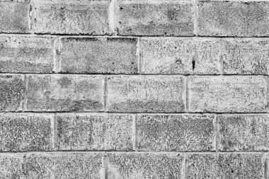 Doku, tuğla, duvar, arka plan olarak kullanılabilir. Çizik ve çatlaklarla tuğla dokusu