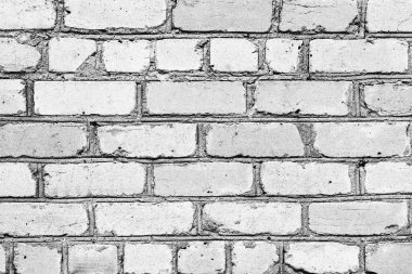 Doku, tuğla, duvar, arka plan olarak kullanılabilir. Çizik ve çatlaklarla tuğla dokusu