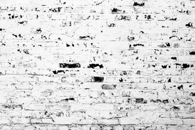 Doku, tuğla, duvar, arka plan olarak kullanılabilir. Çizik ve çatlaklarla tuğla dokusu