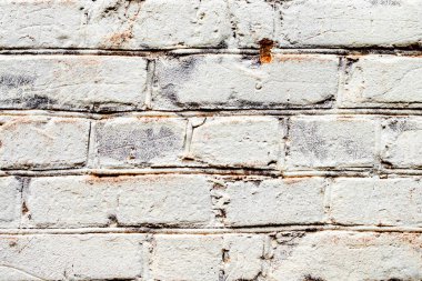 Doku, tuğla, duvar, arka plan olarak kullanılabilir. Çizik ve çatlaklarla tuğla dokusu