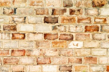 Doku, tuğla, duvar, arka plan olarak kullanılabilir. Çizik ve çatlaklarla tuğla dokusu