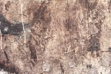 Doku, duvar, beton, arka plan olarak kullanılabilir. Çizik ve çatlaklarla dolu bir duvar parçası.