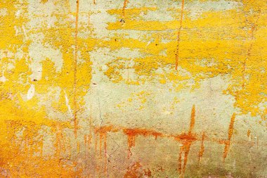 Doku, duvar, beton, arka plan olarak kullanılabilir. Çizik ve çatlaklarla dolu bir duvar parçası.