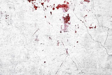 Doku, duvar, beton, arka plan olarak kullanılabilir. Çizik ve çatlaklarla dolu bir duvar parçası.