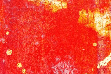 Çatlakları ve çizikleri olan metal bir duvarın dokusu arka plan olarak kullanılabilir.