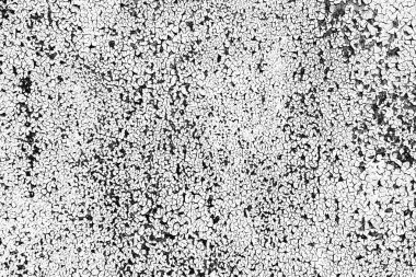 Çatlakları ve çizikleri olan metal bir duvarın dokusu arka plan olarak kullanılabilir.