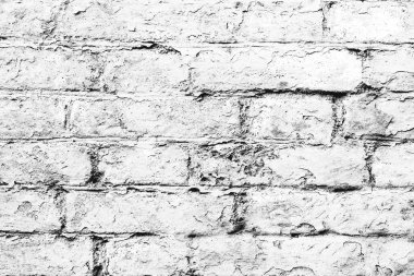 Doku, tuğla, duvar, arka plan olarak kullanılabilir. Çizik ve çatlaklarla tuğla dokusu
