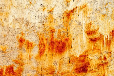 Doku, metal, duvar, arka plan olarak kullanılabilir. Çizik ve çatlaklarla metal doku