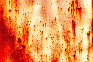 Doku, metal, duvar, arka plan olarak kullanılabilir. Çizik ve çatlaklarla metal doku