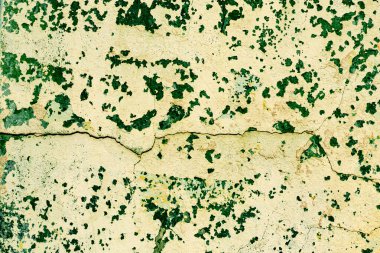 Doku, duvar, beton, arka plan olarak kullanılabilir. Çizik ve çatlaklarla dolu bir duvar parçası.