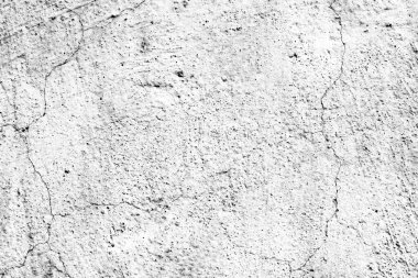Doku, duvar, beton, arka plan olarak kullanılabilir. Çizik ve çatlaklarla dolu bir duvar parçası.