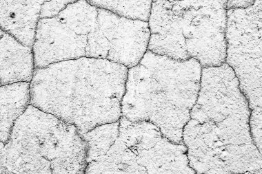 Doku, duvar, beton, arka plan olarak kullanılabilir. Çizik ve çatlaklarla dolu bir duvar parçası.