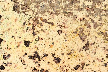 Doku, duvar, beton, arka plan olarak kullanılabilir. Çizik ve çatlaklarla dolu bir duvar parçası.