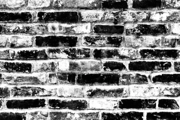 Texture Brick Wall Can Used Background Brick Texture Scratches Cracks — Stock Photo, Image