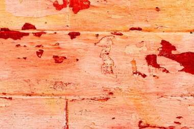 Doku, tuğla, duvar, arka plan olarak kullanılabilir. Çizik ve çatlaklarla tuğla dokusu