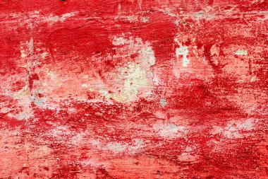 Doku, duvar, beton, arka plan olarak kullanılabilir. Çizik ve çatlaklarla dolu bir duvar parçası.