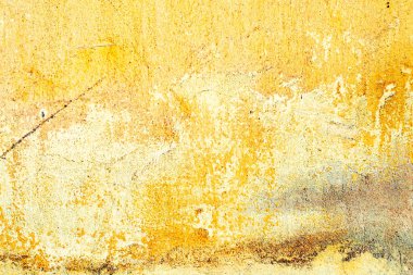 Doku, duvar, beton, arka plan olarak kullanılabilir. Çizik ve çatlaklarla dolu bir duvar parçası.