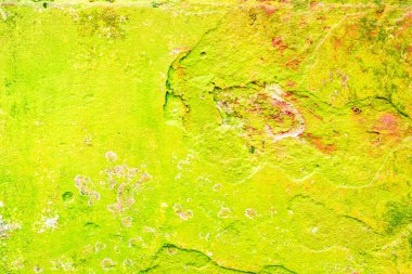 Doku, duvar, beton, arka plan olarak kullanılabilir. Çizik ve çatlaklarla dolu bir duvar parçası.